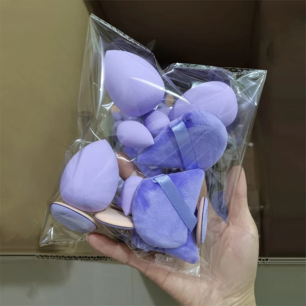 12-Piece Purple Makeup Sponges