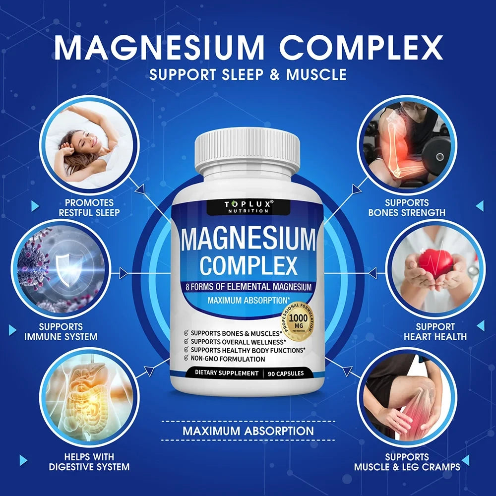 Magnesium Complex 1000MG Capsules