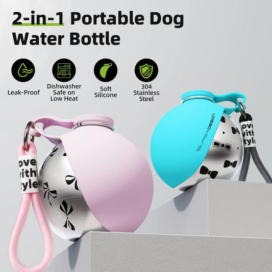 Stainless Steel Dog Water Bottle